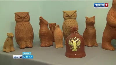 Игрушка из глины \"Кот\"