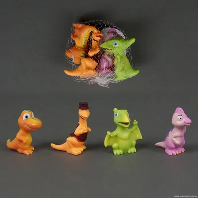 Мягкие игрушки Dino Train в дисплее Арт. 12640
