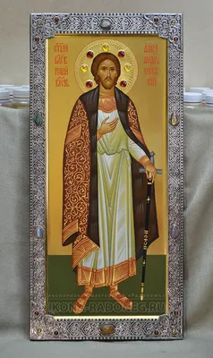 Икона из янтаря Святой Александр Невский — Ukryantar