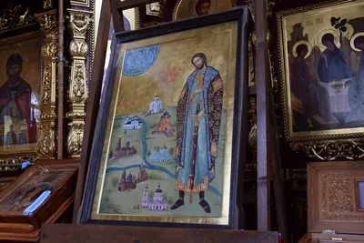 Старинная православная икона Святой благоверный Александр Невский - купить  оптом или в розницу.