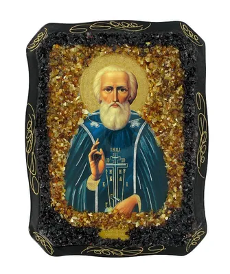 Икона Сергий Радонежский