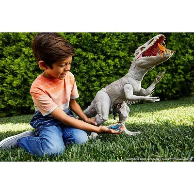 Mattel Игровая фигурка Jurassic World Индоминус Рекс - «Не только ребенок  но и я от него в восторге. Индоминус из мира юрского периода» | отзывы