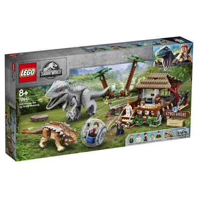 Купить 75941 Lego Jurassic World Индоминус-рекс против анкилозавра, Лего  Мир Юрского периода в Фирменном магазине Lego, Алматы - Legogo.kz.