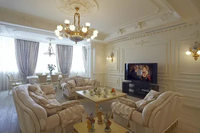 Гостиная в стиле современная классика: 45 фото дизайна интерьера | ivd.ru