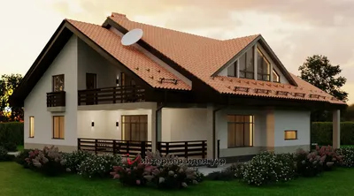 Дизайн-проект фасада дома в Краснодаре 🏠 Дизайн фасада частного дома