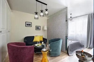 Интерьер однокомнатной квартиры в светлых тонах (38 фото) - красивые  картинки и HD фото