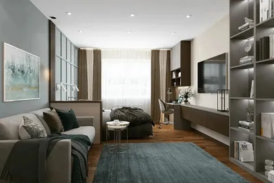 Бюджетный ремонт однокомнатной квартиры с уютной спальней: 200 000 на  работы, мебель и декор
