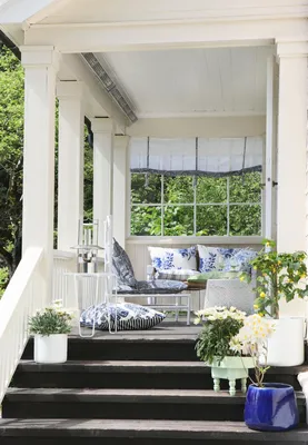 Дизайн террасы в загородном доме - фото оформления и обустройства интерьера