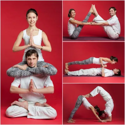 Couple's Yoga Poses: 23 Easy, Medium, and Hard Duo Yoga Poses Позы йоги,  Позы для йоги в паре, Парные упражнения, duo yoga poses - gncm.org