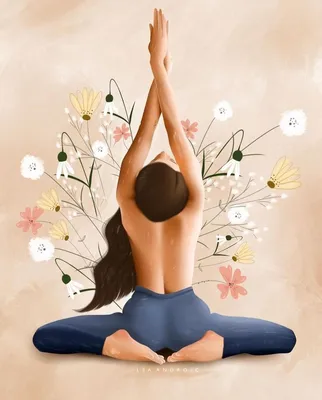 Пин от пользователя Mocchaa на доске Yoga | Фотографии йоги, Йога, Картинки  йоги