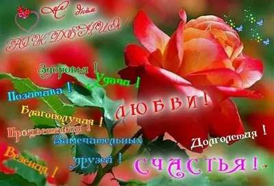 Красивая открытка Ирине на день рождения с цветами
