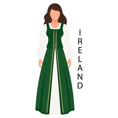 Национальная одежда ирландии (78 фото)