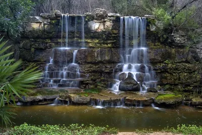 Искусственный водопад на участке (58 фото) - 58 фото
