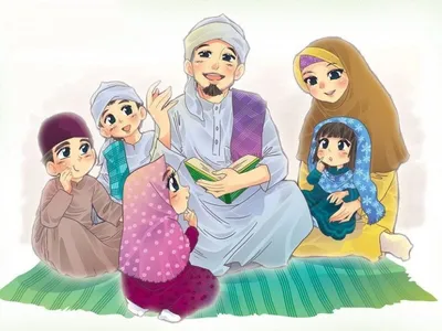 Исламские картинки про семью фотографии