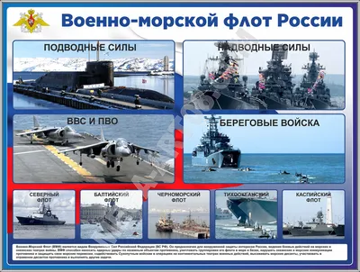 Купить стенд «Военно-морской флот России» в Москве за ✓ 2500 руб.