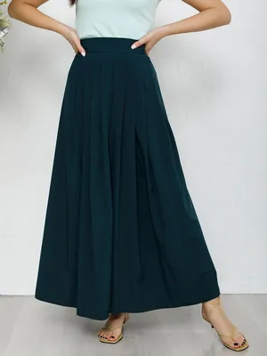 Классическая длинная юбка из софта — цена 595 грн в каталоге Длинные юбки ✓  Купить женские вещи по доступной цене на Шафе | Украина #127508064