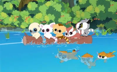 Мультсериал «Юху и его друзья» – детские мультфильмы на канале Карусель