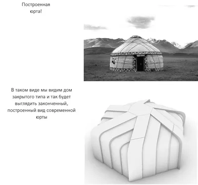 Монгольская юрта, фон зимняя степь, …» — создано в Шедевруме