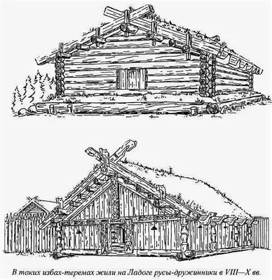 Изба старая рисунок - 63 фото