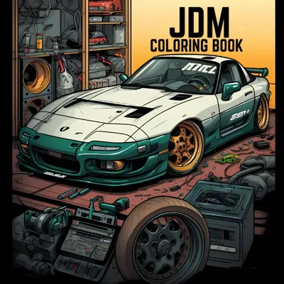 JDM Coloring Book: Creativity and... by Starstorm, Xy Ronix