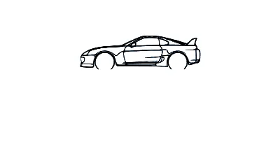 Jdm car Royalty Free Vector Image - VectorStock