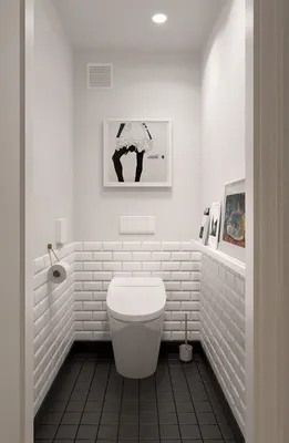 Плитка для туалета: советы по выбору и укладке своими руками | Small toilet  room, Scandinavian bathroom design ideas, Scandinavian bathroom