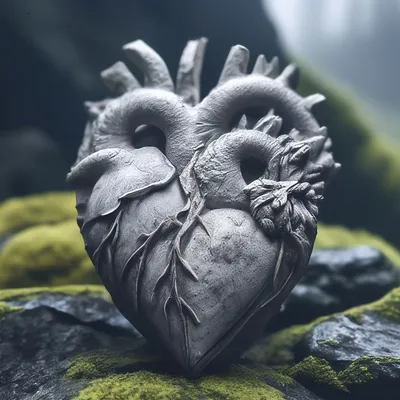 Каменное сердце картинки фото
