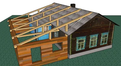 Пристройки к деревянному дому цена в Екатеринбурге