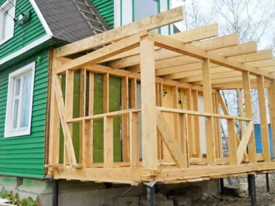 Строительство террасы к дому. Статьи о строительстве компании Новстрой