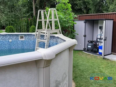 Монтаж каркасных бассейнов на даче с установкой оборудования