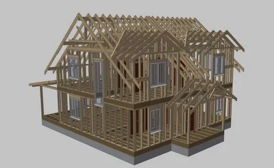 Каркас деревянного дома А-фрейм своими руками (Подробная пошаговая  инструкция) - YouTube