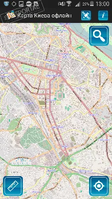 Карта Київ для всіх рос.мова Geosvit ❤️ доставка на дом от магазина Zakaz.ua