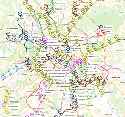 Метро Москвы | Удоба - бесплатный конструктор образовательных ресурсов