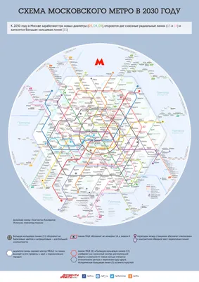 Интерактивная карта перспективного развития метро в Москве согласно  официальным планам | Владислав Панкратов | Дзен