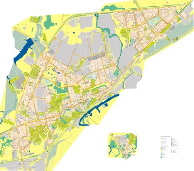 Карта Владимира (Россия) на русском языке, расположение на карте мира с  городами, метро, центра, районов и округов