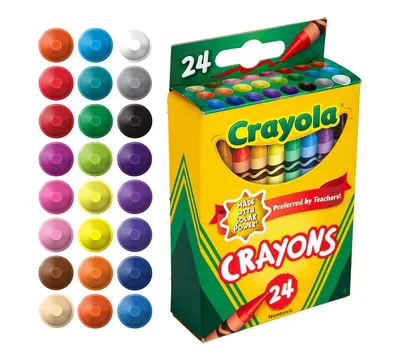 24 Crayola Crayons, School Supplies | Crayola.com | Crayola