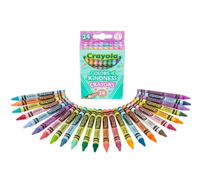 Colors of Kindness Crayons, 24 Count| Crayola.com | Crayola