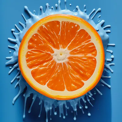Апельсин в разрезе :: Нина Корешкова – Социальная сеть ФотоКто