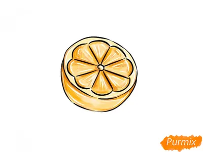 Апельсин с разрезом пополам, а нижняя половина разрезана пополам. | Премиум  Фото