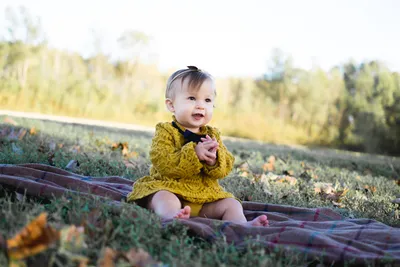 Newborn Girl Photography | Bold, Rich Colors | One Big Happy Photo