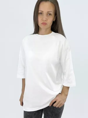 Печать на белой футболке заказать в Москве от компании FairPrint
