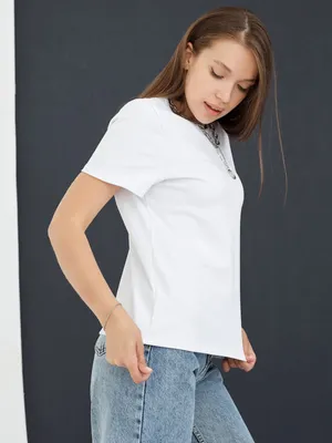 Базовая белая футболка - ON STYLE | Интернет-магазин стильной одежды