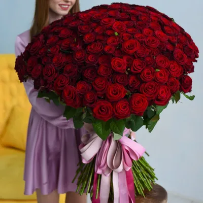 Букет из 51 розы «Для моей любимой»