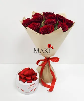 Заказать Букет из 11 розовых роз «Моей любимой» за 1950 руб. в городе Орле  - «Flower Paradise»