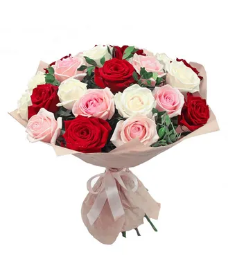 Купить цветы с доставкой \"201 красная роза для любимой\" - 32306 букетов в  Москве! Цены от 707 руб. Зеленая Лиса , доставка за 45 минут!
