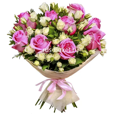 Букет 25 роз Джумилия Любимой маме заказать с доставкой в Краснодаре по  цене 4 230 руб.