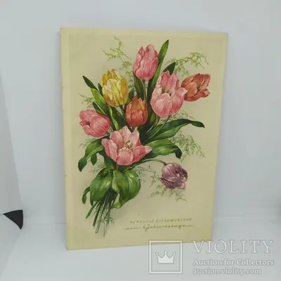Букет цветов «Космические тюльпаны» 💐 купить по цене 4 390 ₽ с доставкой в  Москве