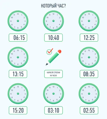 Как научить ребенка определять время по часам со стрелками