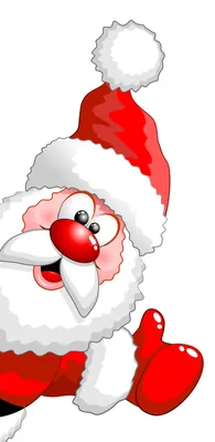 Дед Мороз заглядывает в окно …» — создано в Шедевруме