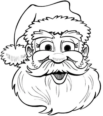 Лицо деда мороза добрая с изолированными очках и красной шляпе Веселый  портрет с белой бородой Веселые рождества и счастливого Иллюстрация штока -  иллюстрации насчитывающей праздник, украшение: 167454248